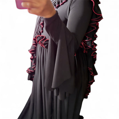 The Ruffled Amirah Abaya
